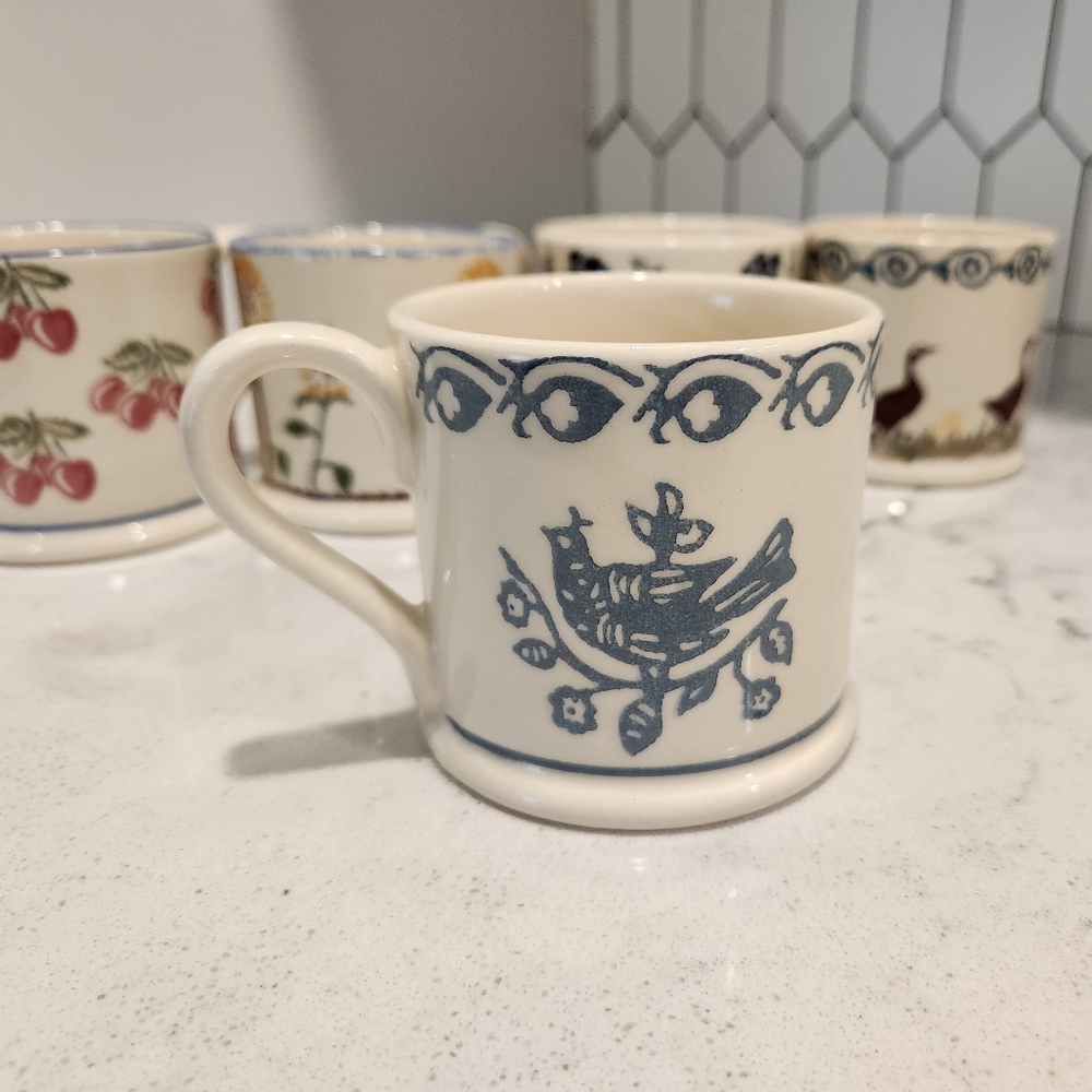 Brixton Pottery Small Mugs Set of 5